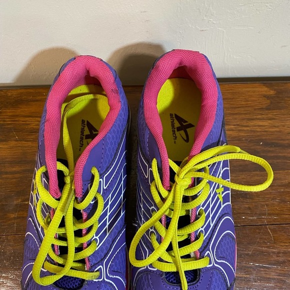 Athletetech Purple Pink women’s Sneakers Size 7 - Picture 3 of 9